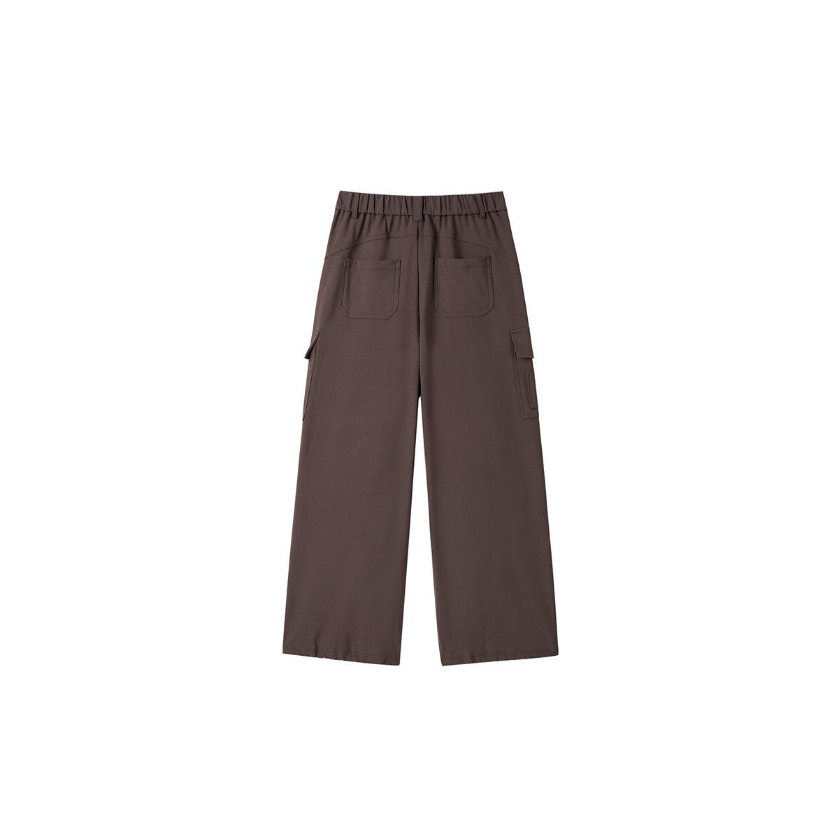 Women's Pleated Cargo Pants