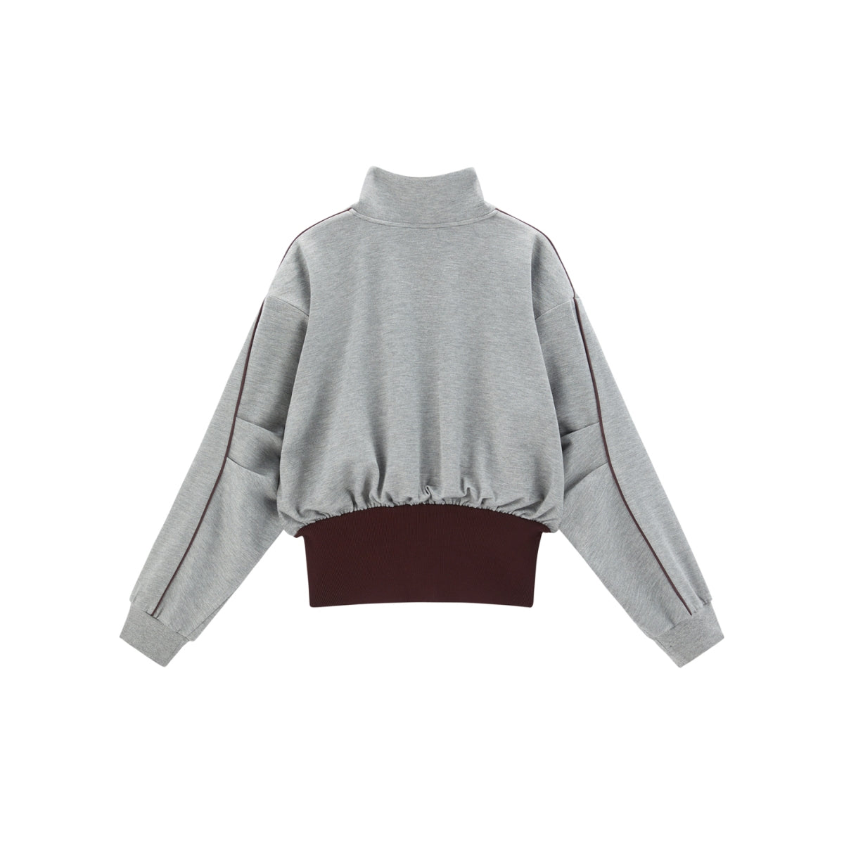 Women's Fitted Waist Cropped Sweatshirt