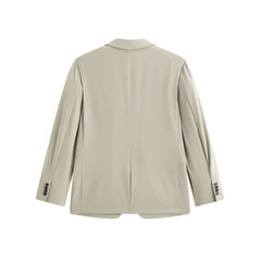 Men's Seersucker Notch-Lapel Blazer