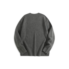 Men's Embroideried Heart Pullover