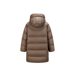 Women's Quilted Long Warm Puffer Jacket