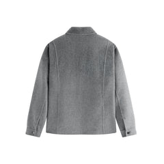 Men's Short Ombre Wool-Blend Jacket