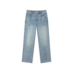 Women's Cropped Cooling Straight-Leg Jeans
