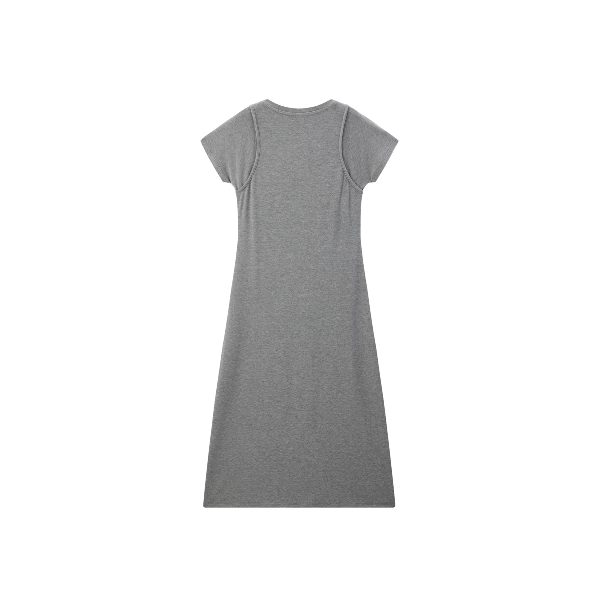 Women's Sporty Layered-Look T-Shirt Dress