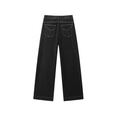 Women's Fleece-Lined Straight-Leg Jeans