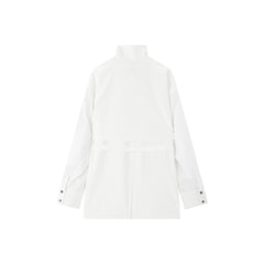 Women's Trench-Style Oversized Shirt