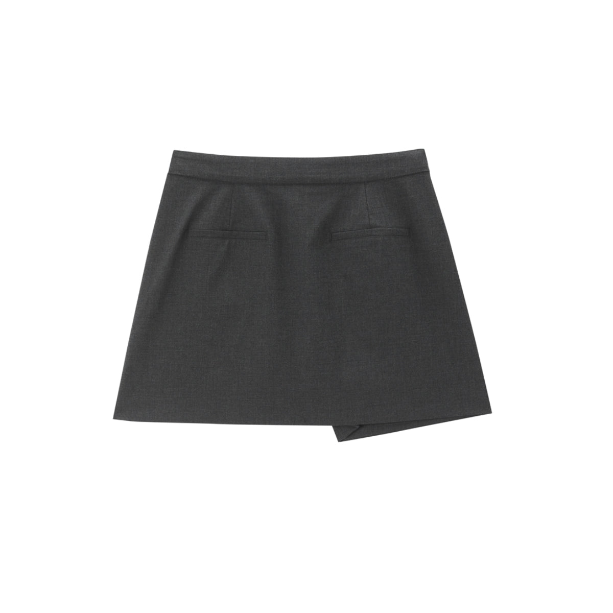 Women's Asymmetrical Paneled A-Line Skirt