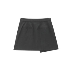 Women's Asymmetrical Paneled A-Line Skirt
