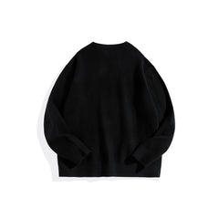 Men's Embroideried Textured Pullover