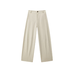 Women's High-Waist Wide-Leg Banana Trousers