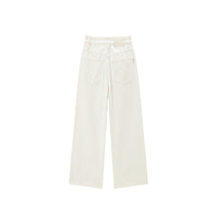 Women's High-Waisted Wide-Leg Jeans