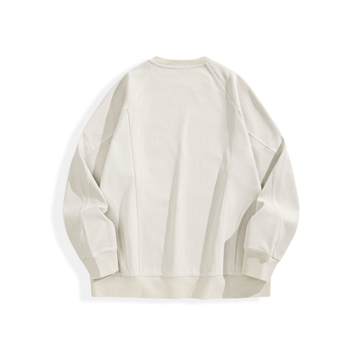 Men's Basic Jacquard Crewneck Sweatshirt