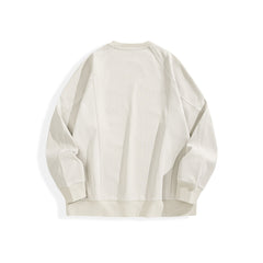 Men's Basic Jacquard Crewneck Sweatshirt