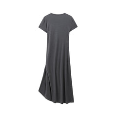 Women's U-Neck Twist-Waist Dress