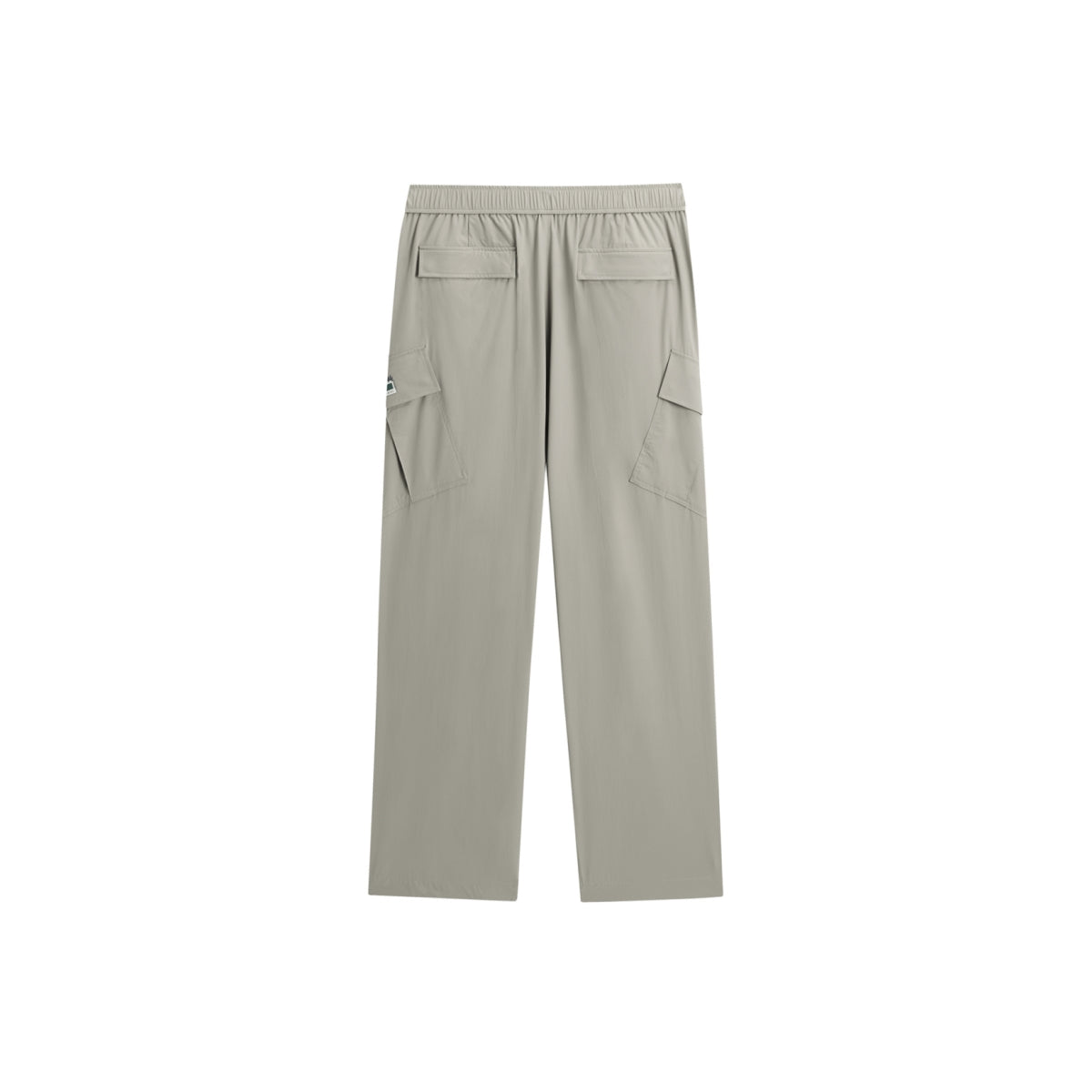 Men's Khaki Utility Pants with Patch Pockets