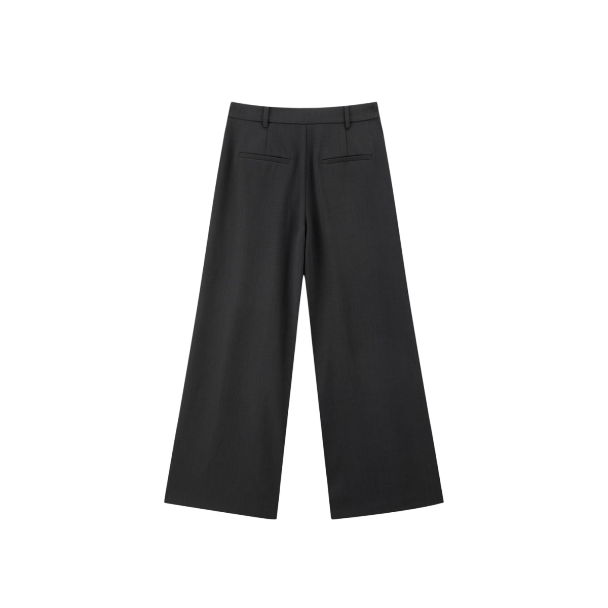 Women's High-Waisted Wide-Leg Pants with Belt