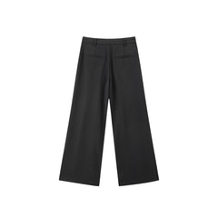 Women's High-Waisted Wide-Leg Pants with Belt