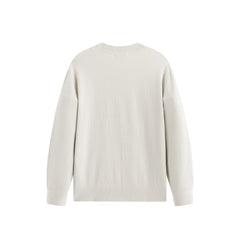 Men's Basic Mock-Neck Knit Pullover