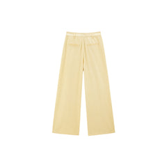 Women's Wide Leg Pleated Trousers