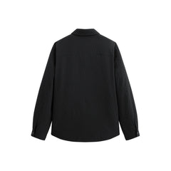 Men's 3D Jacquard Down Shirt Jacket