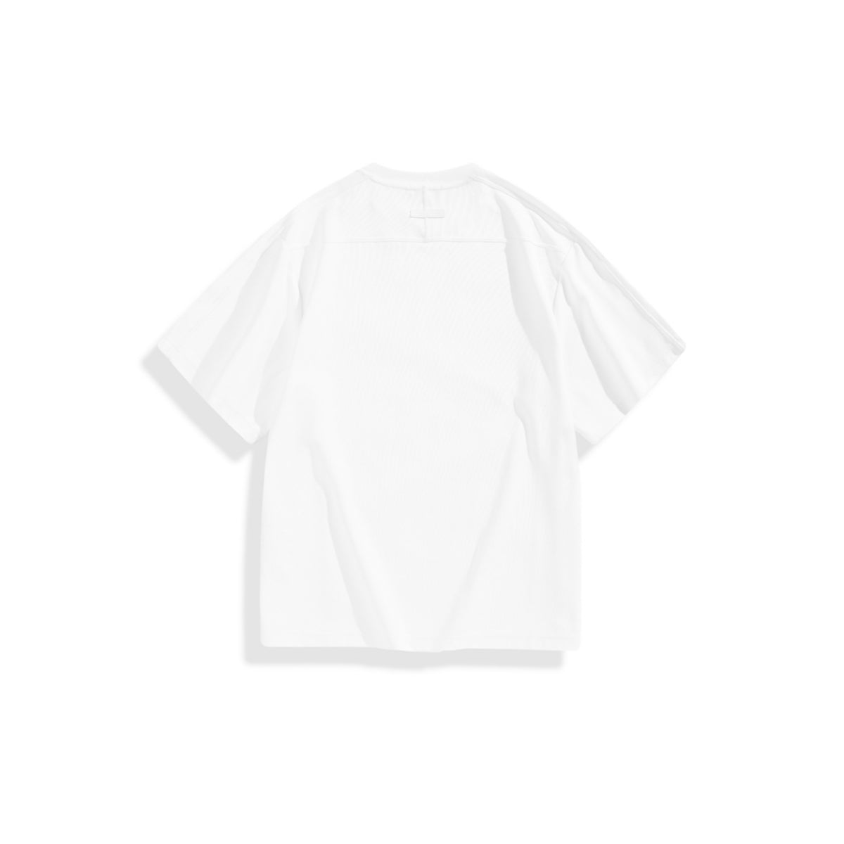 Men's Textured Spliced T-Shirt