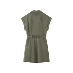 Women's Belted Utility Dress