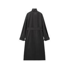 Women's Mid-Length Belted Trench Coat