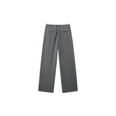 Women's Spliced High Waist Straight Pants