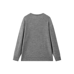 Women's 3D Floral Oversized Knit Sweater