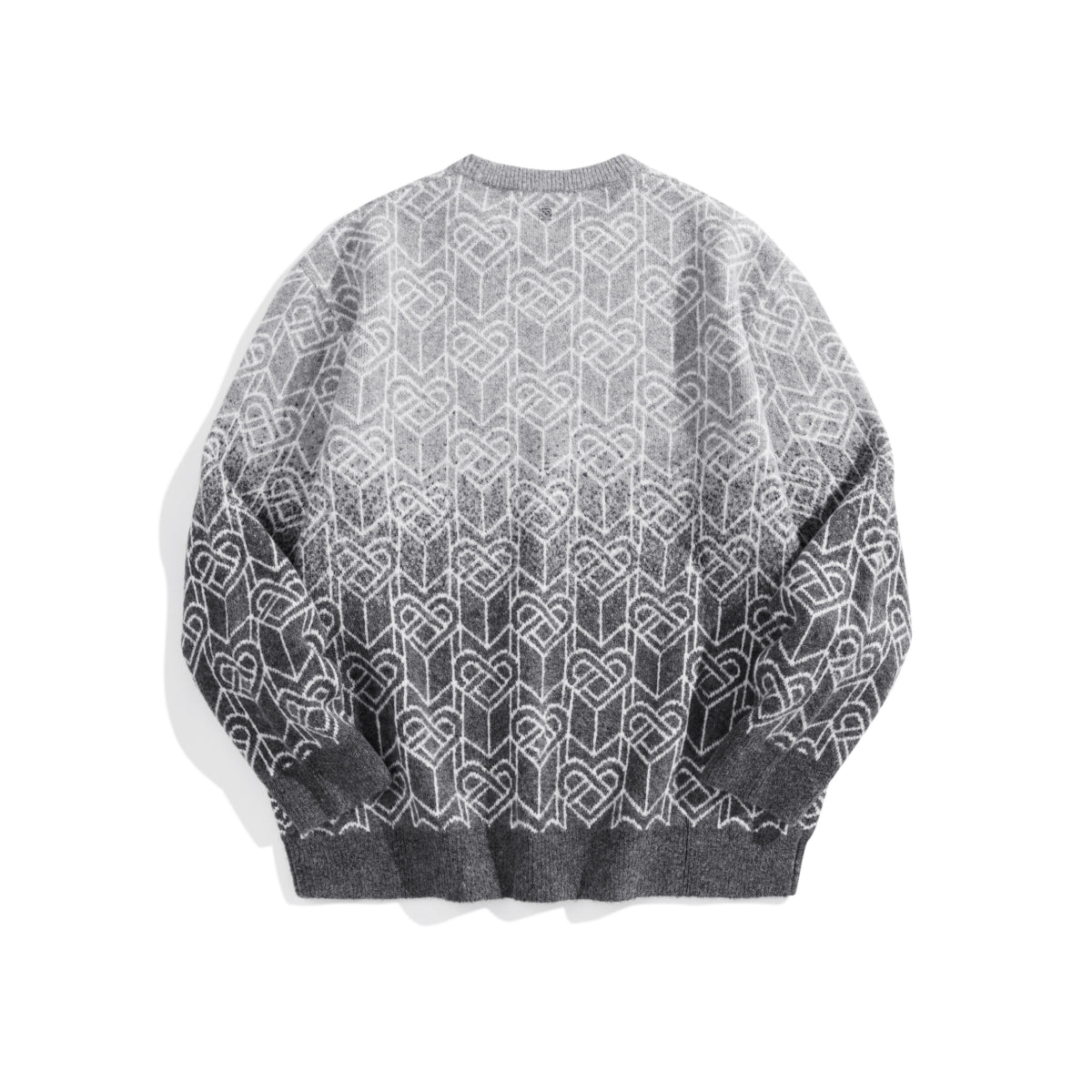 Men's Gradient Jacquard Sweater