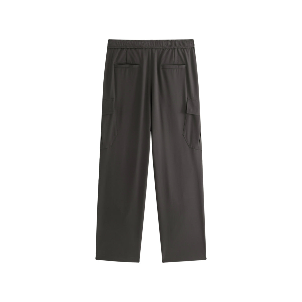 Men's Cargo-Style Pleated Parachute Pants
