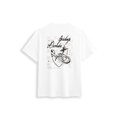 Men's Crewneck T-Shirt with Back Print