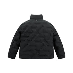 Men's Letter-Bonded Puffer Jacket