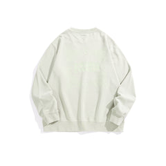 Men's Embroidered Crew Neck Puffer Jacket