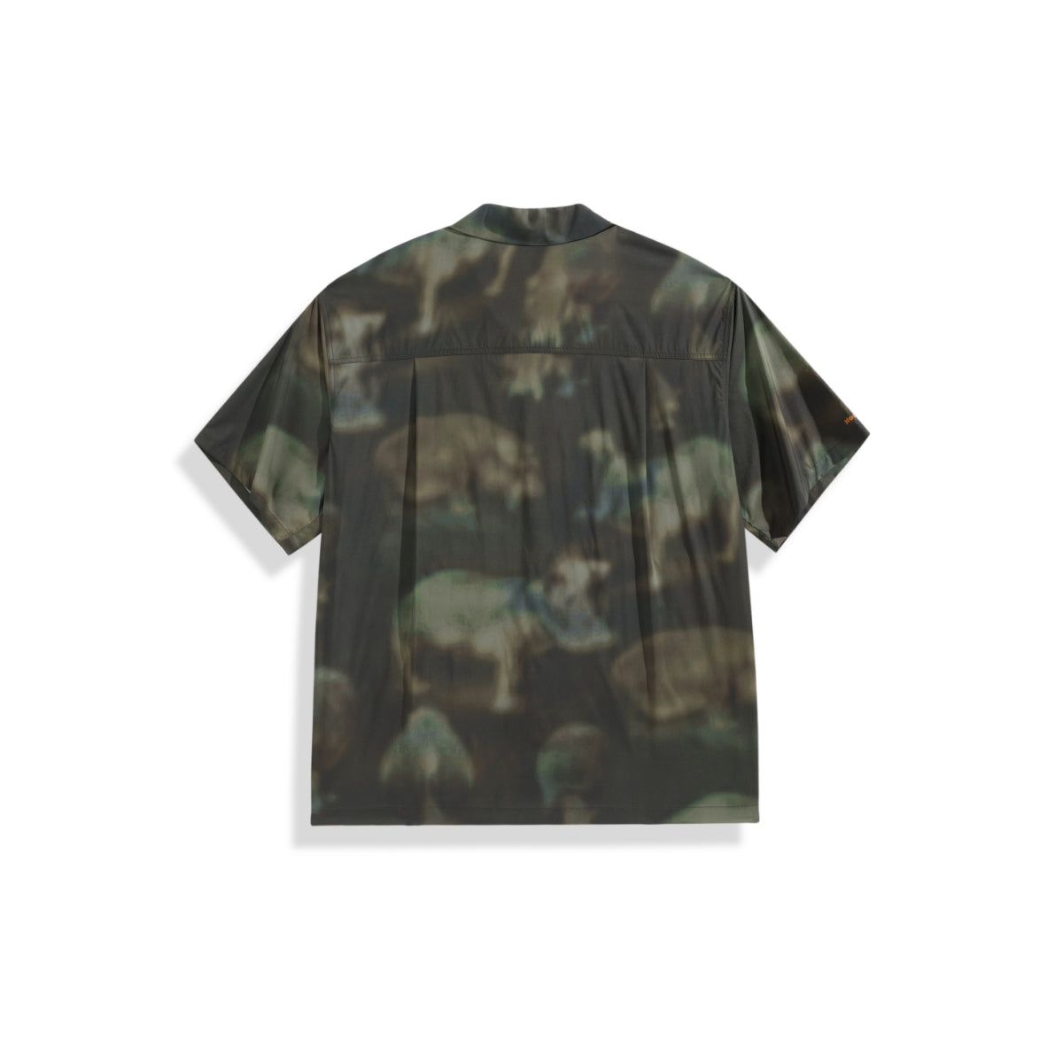 Men's Camouflage Utility Shirt with Patch Designs