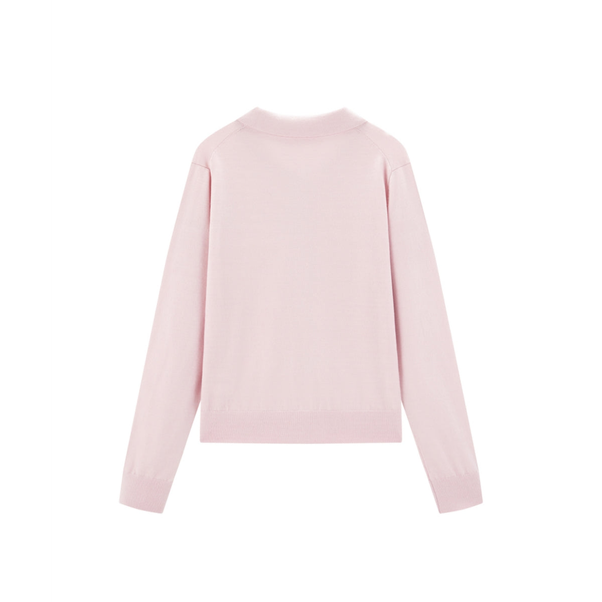 Women's Short Polo-Collar Cardigan