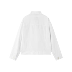 Women's Relaxed Cropped TENCEL Denim Jacket