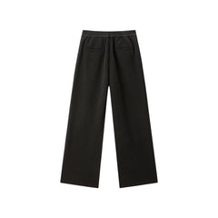 Women's High-Waist Chenille Wide-Leg Pants
