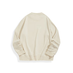 Men's Heavyweight Dog Embroidery Sweatshirt