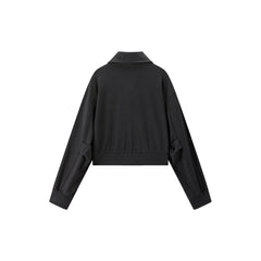 Women's Cropped Cotton Casual Jacket