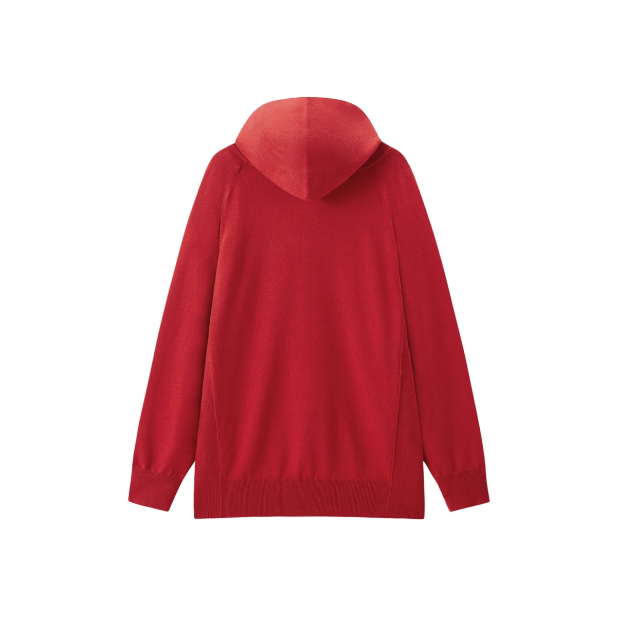 Women's V-Neck Knit Sweater with Detachable Hooded Cape