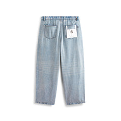 Men's Lyocell Wide-Leg Jeans