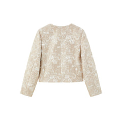 Women's Jacquard Fabric Jacket