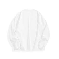Men's Solid Embroidered Long-Sleeve T-Shirt