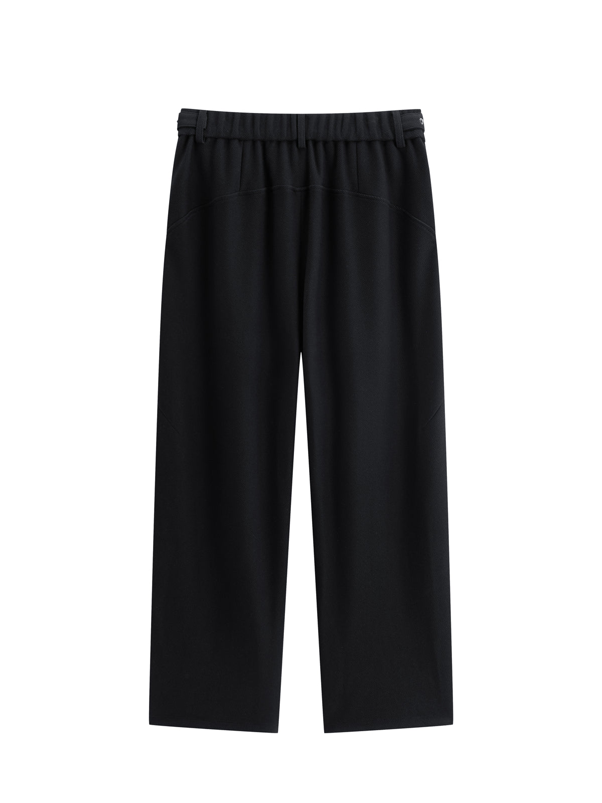Men's Textured Wide-Leg Sweatpants