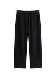 Men's Textured Wide-Leg Sweatpants