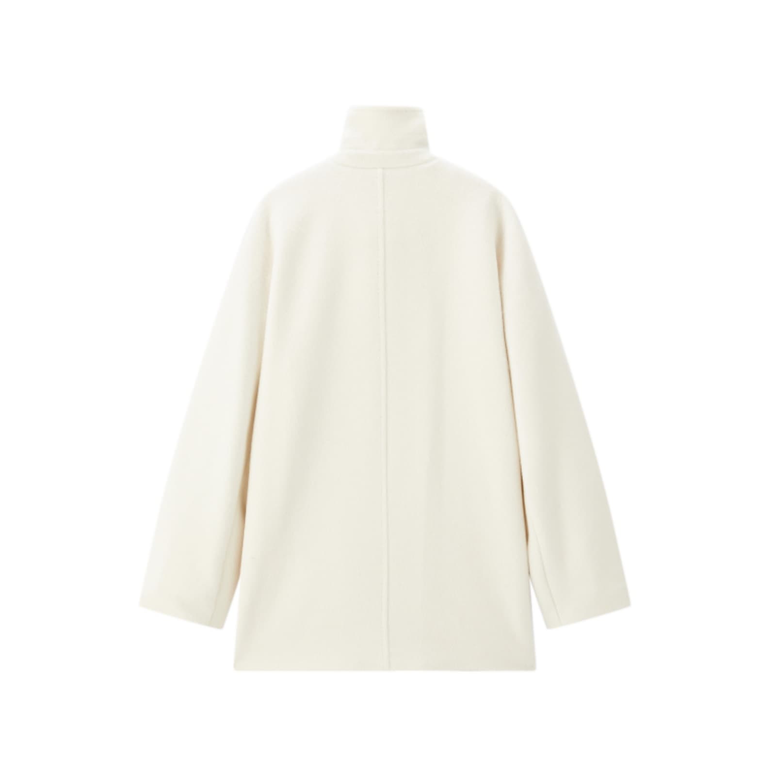 Women's Double-Breasted Alpaca Coat