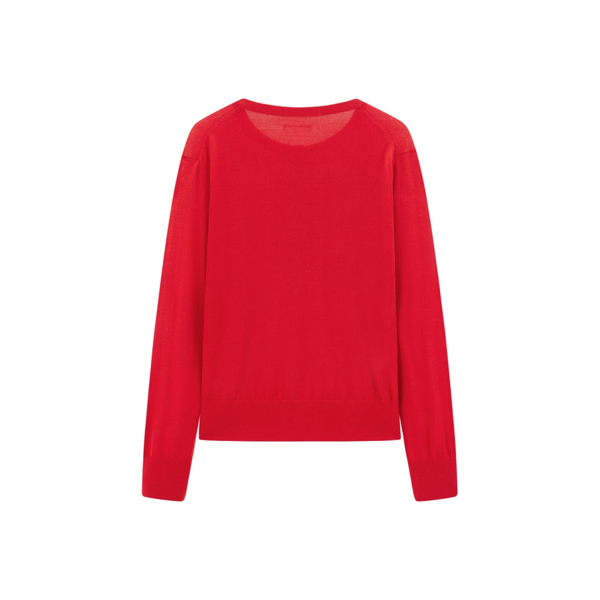Women's Machine-Washable Wool Henley Sweater