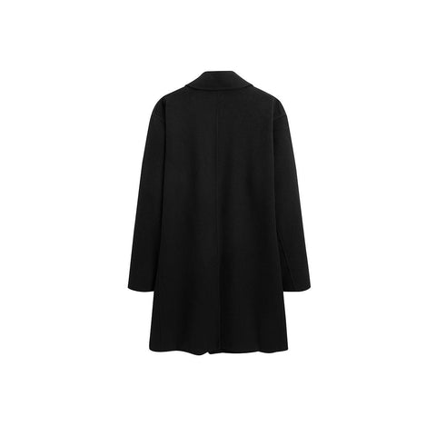 Peacebird Men *US Final Sale* Men's Straight Wool Coat
