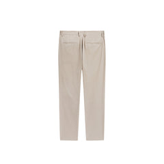 Men's Khaki Tapered Trousers